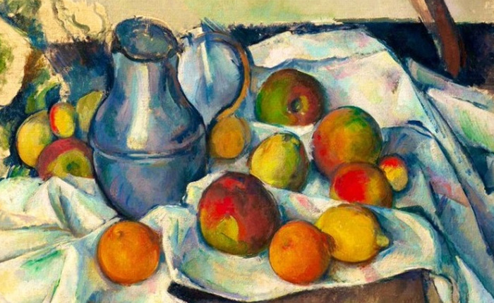 Bouilloire et fruits